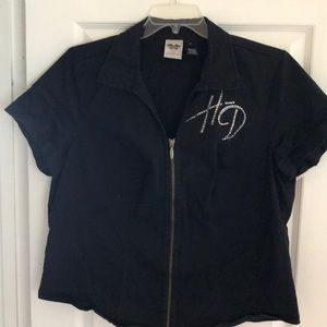 Harley Davidson Trademarks Woman’s “Zipper”  Top